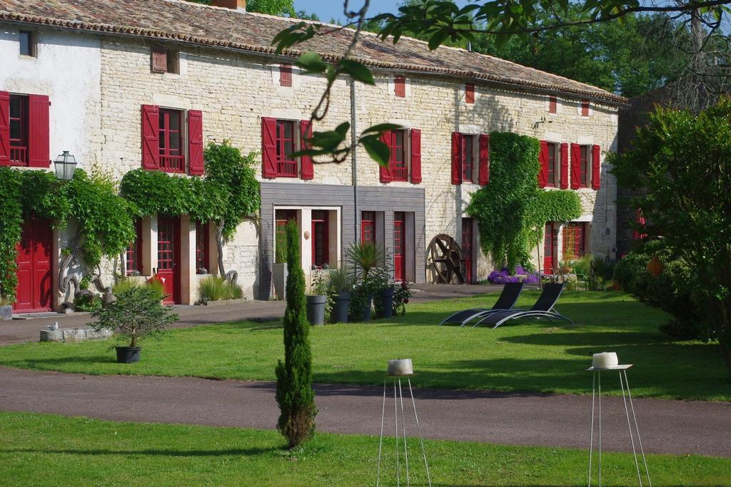 הוילה Fontenille-Saint-Martin-d'Entraigues Moulin De Coupigny חדר תמונה