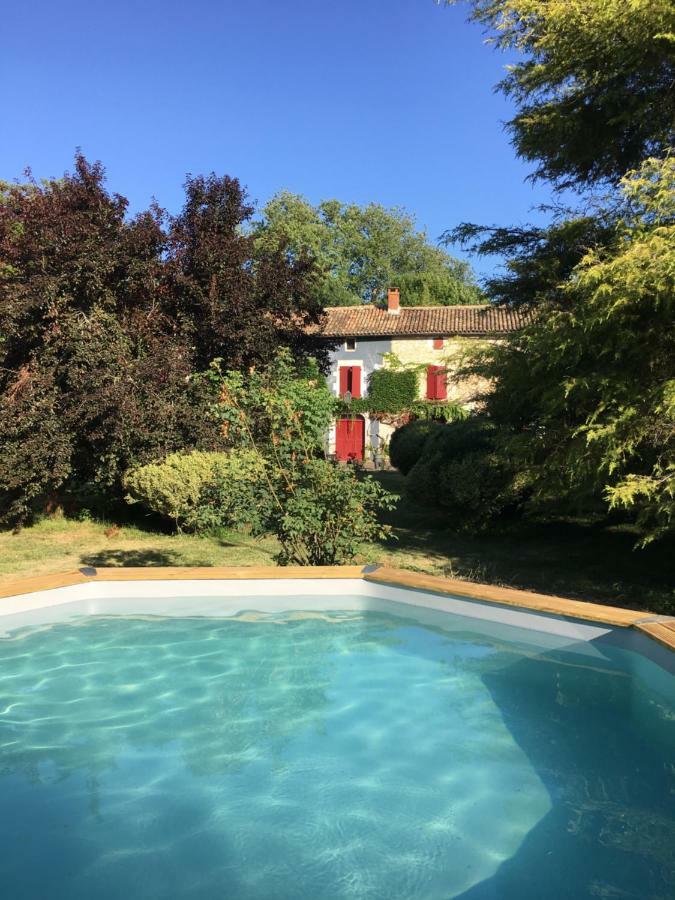 הוילה Fontenille-Saint-Martin-d'Entraigues Moulin De Coupigny מראה חיצוני תמונה